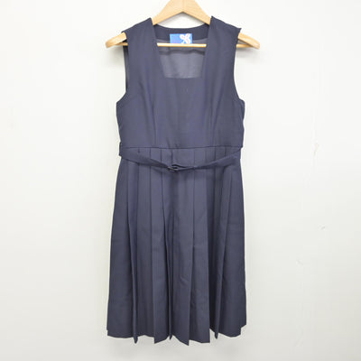 中古】福岡県 香椎第三中学校 女子制服 2点 (セーラー服・ジャンパー 