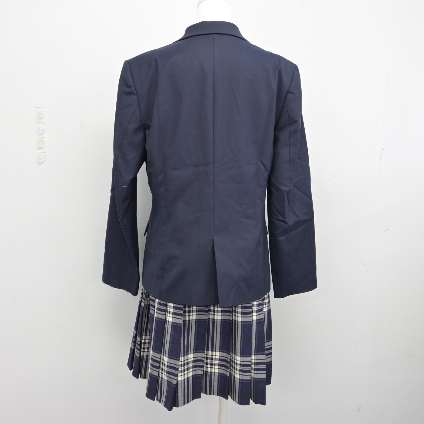 【中古】埼玉県 山村学園高等学校 女子制服 4点 (ブレザー・シャツ・スカート) sf093579