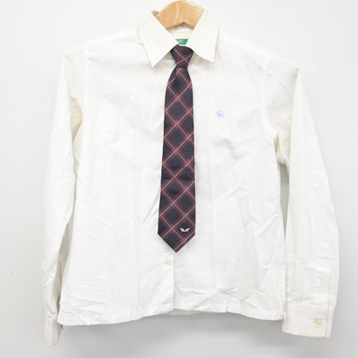 【中古】長崎県 創成館高等学校 女子制服 4点 (ブレザー・シャツ・スカート) sf093609