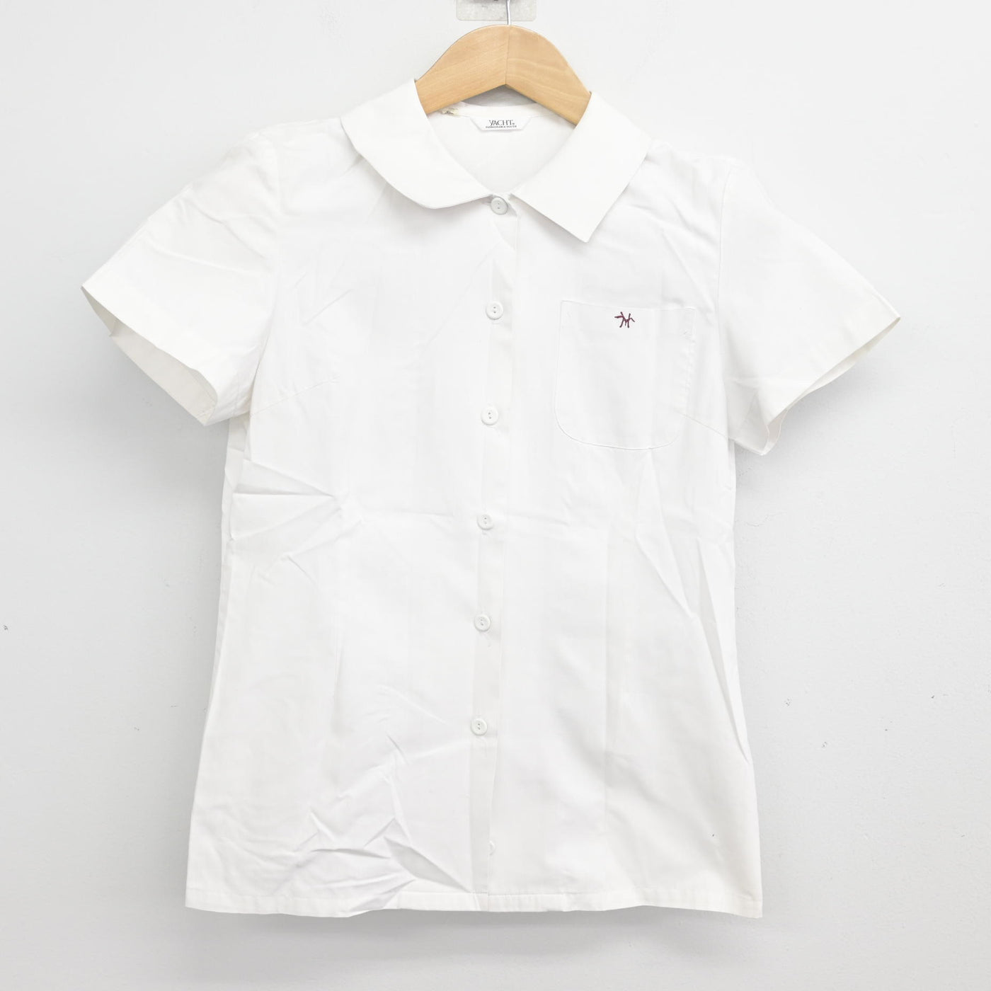 【中古】東京都 白_高等学校・附属中学校 女子制服 2点 (シャツ・シャツ) sf093621