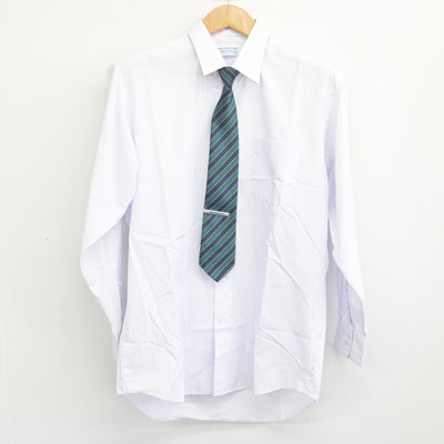 【中古】岡山県 玉野光南高等学校 男子制服 6点 (ブレザー・ニット・シャツ・ズボン) sf093627