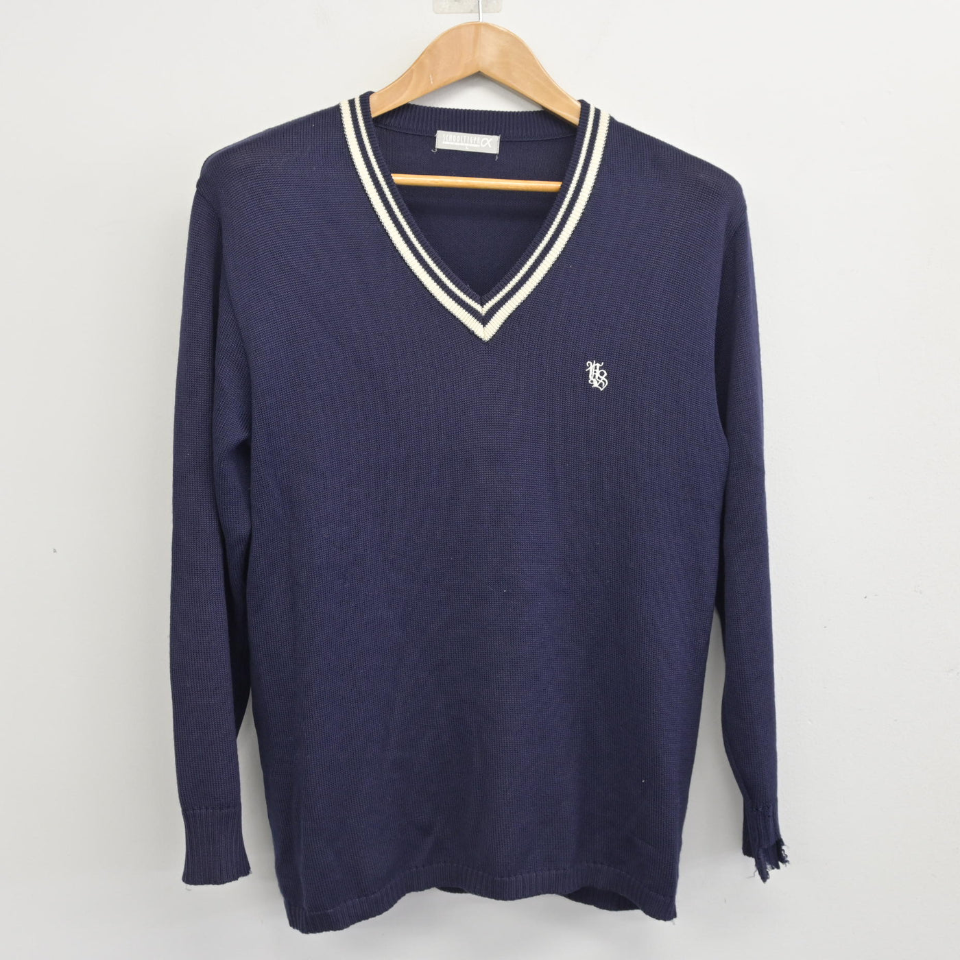 【中古】大阪府 八尾翠翔高等学校/旧制服 女子制服 2点 (ニット・ニットベスト) sf093634