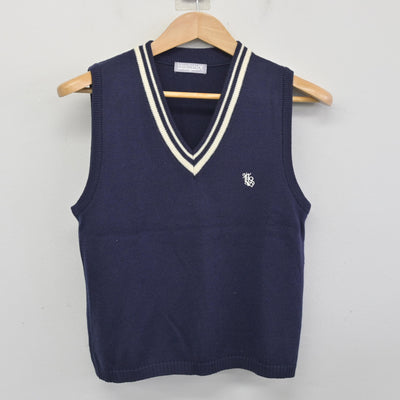 【中古】大阪府 八尾翠翔高等学校/旧制服 女子制服 2点 (ニット・ニットベスト) sf093634