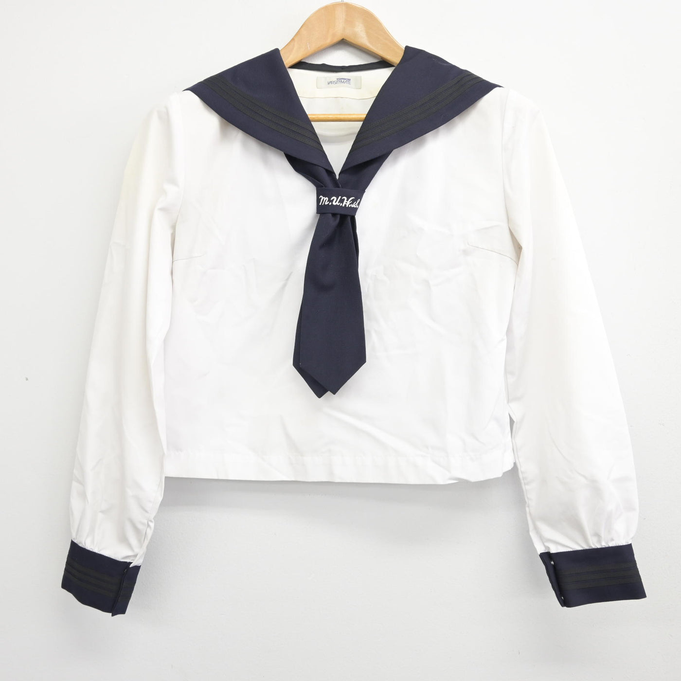 【中古】埼玉県 さいたま市立浦和高等学校 女子制服 3点 (セーラー服) sf093773