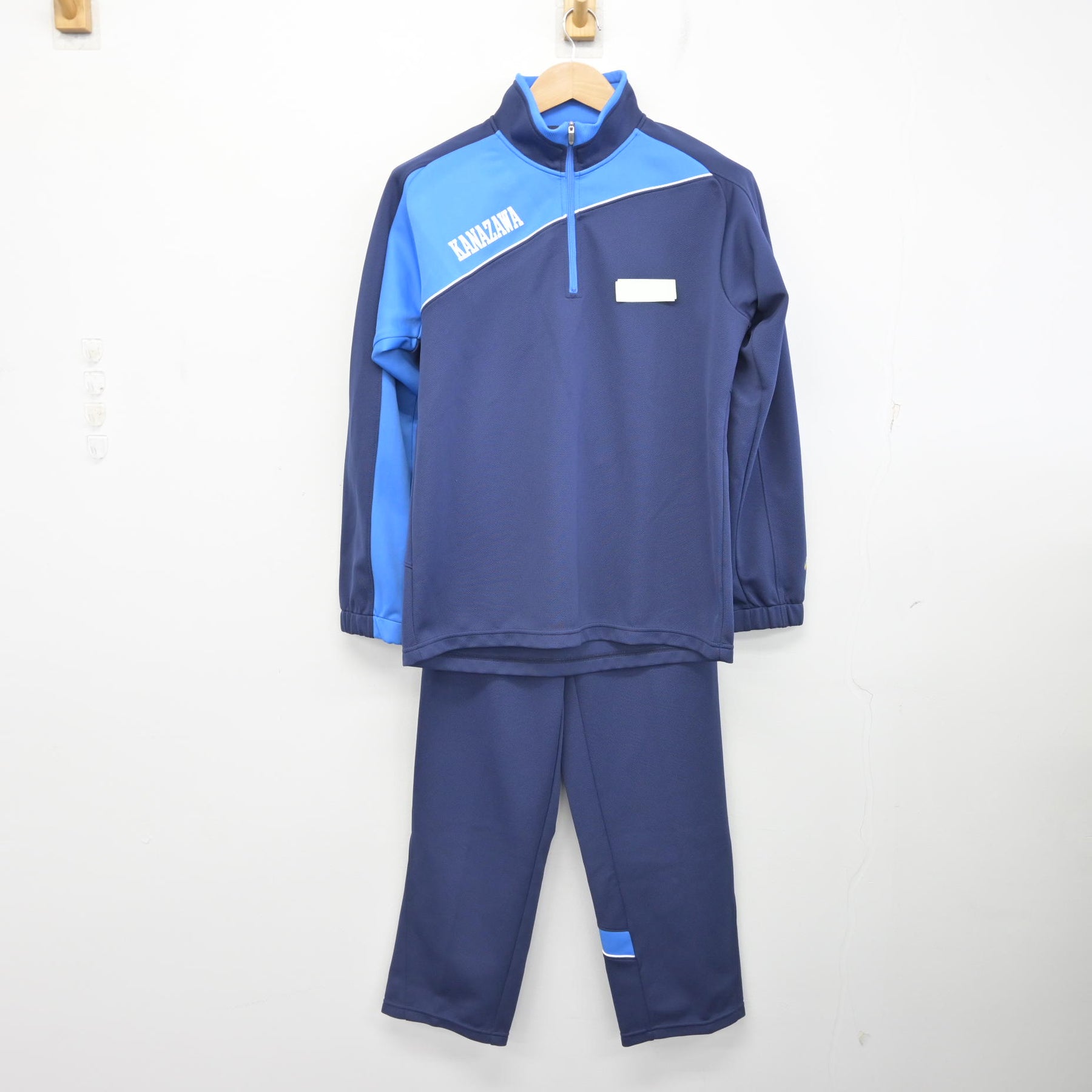 中古】石川県 金沢高等学校 女子制服 2点 (ジャージ 上