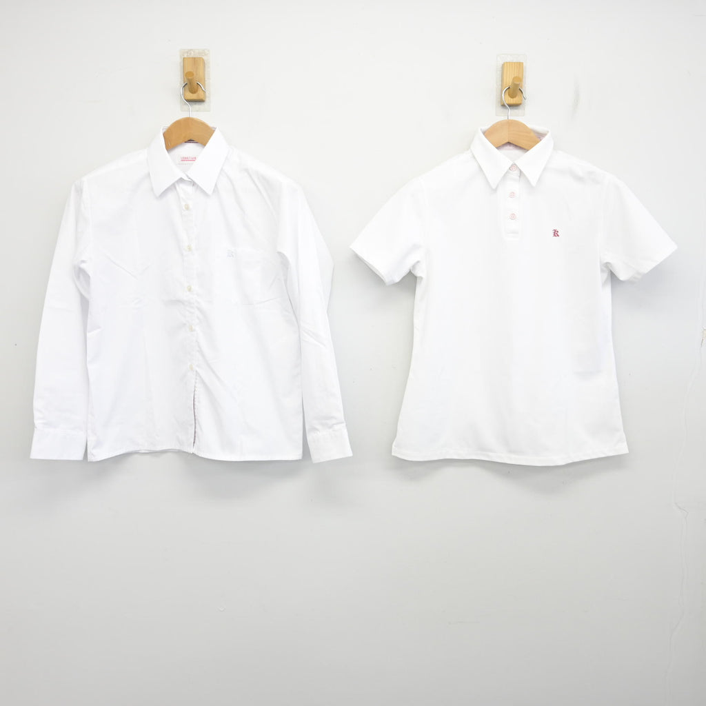 中古】石川県 金沢高等学校 女子制服 2点 (シャツ・シャツ