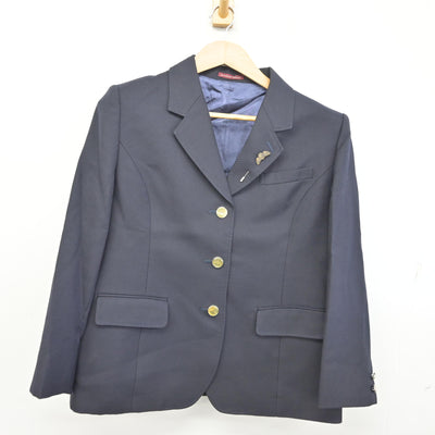 【中古】群馬県 高崎商科大学附属高等学校 女子制服 5点 (ブレザー・スカート) sf093864