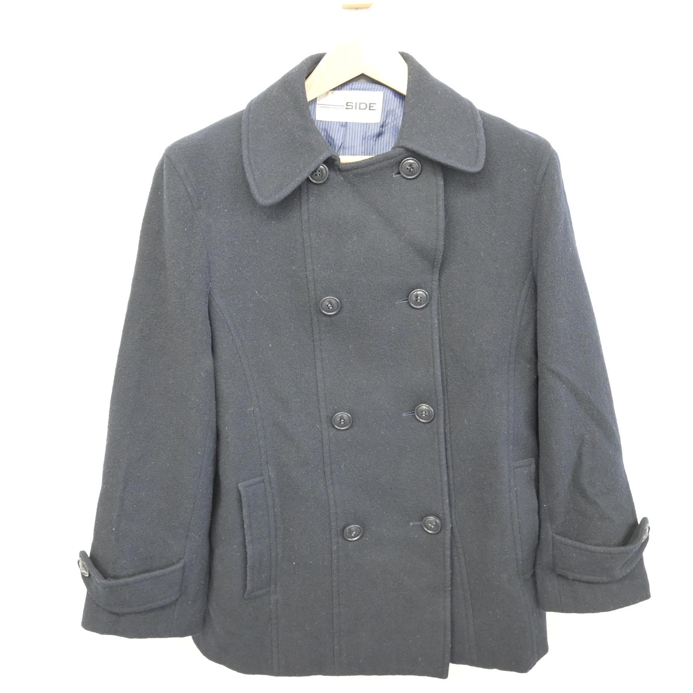 【中古】神奈川県 鶴見大学附属中学校・高等学校 女子制服 1点 (コート) sf093871