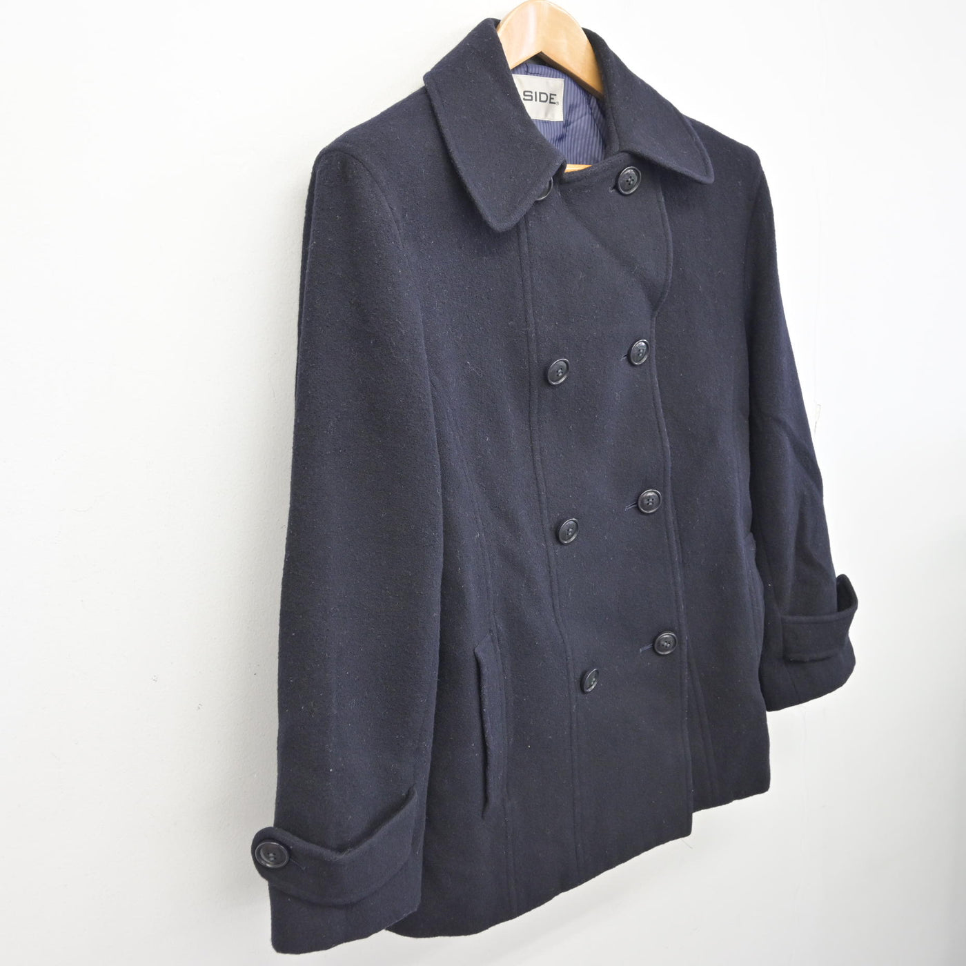 【中古】神奈川県 鶴見大学附属中学校・高等学校 女子制服 1点 (コート) sf093871