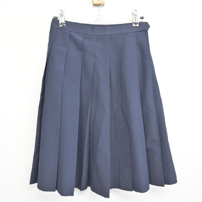 【中古】福島県 白河旭高等学校 女子制服 2点 (ブラウス・スカート) sf093875