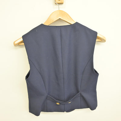 【中古】福島県 白河旭高等学校 女子制服 2点 (ベスト) sf093877