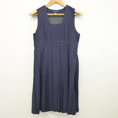 【中古】福岡県 筑紫女学園高等学校 女子制服 2点 (セーラー服・ジャンパースカート) sf094048