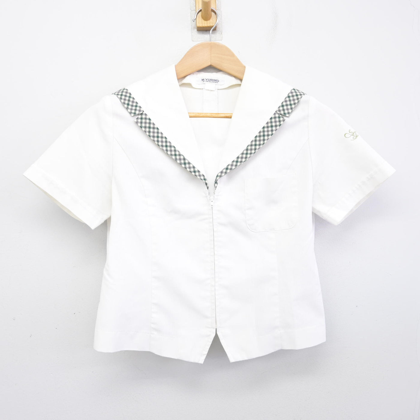 【中古】福島県 須賀川桐陽高等学校 女子制服 2点 (ニット・セーラー服) sf094088