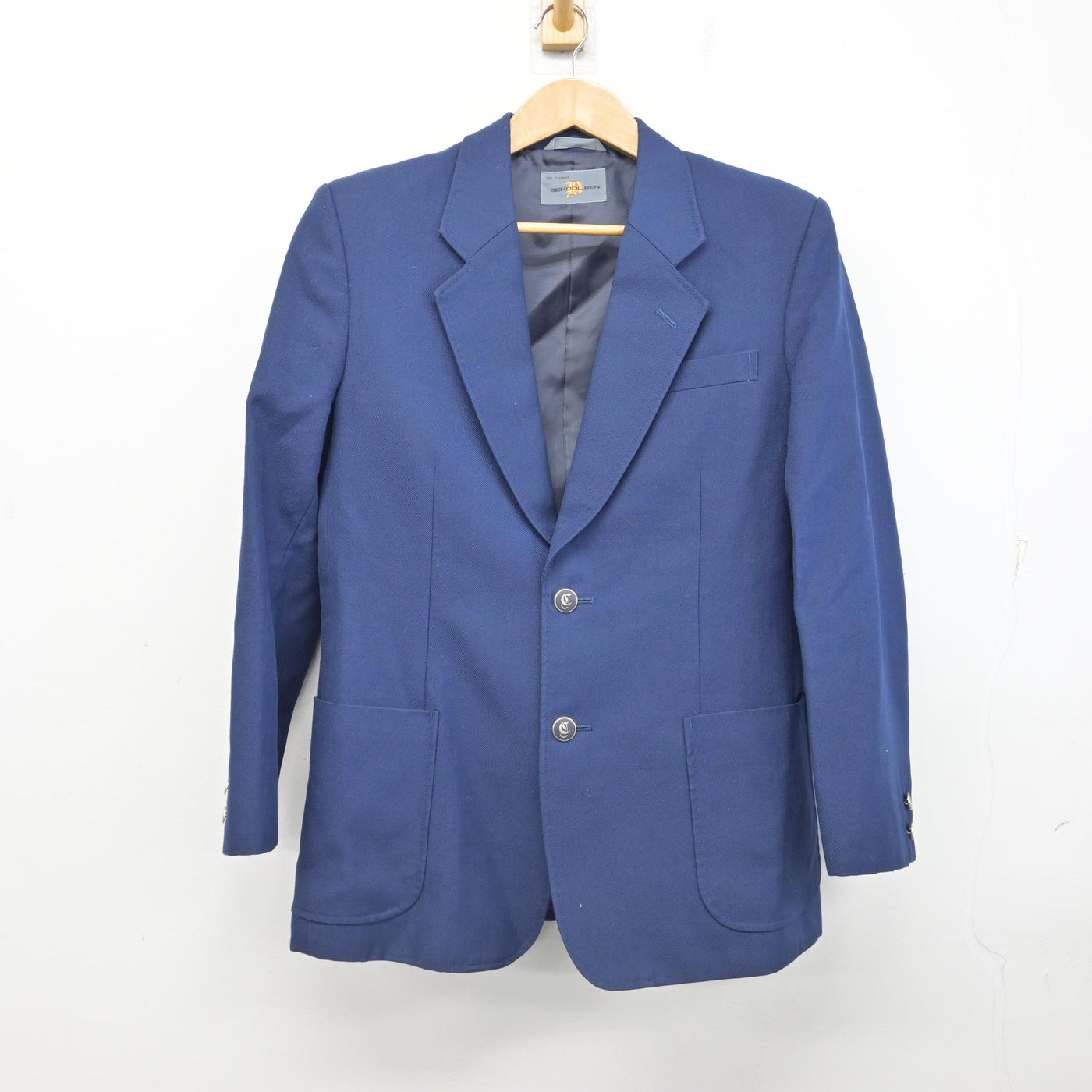 【中古】埼玉県 所沢市立中央中学校 男子制服 3点 (ブレザー・ズボン) sf094112