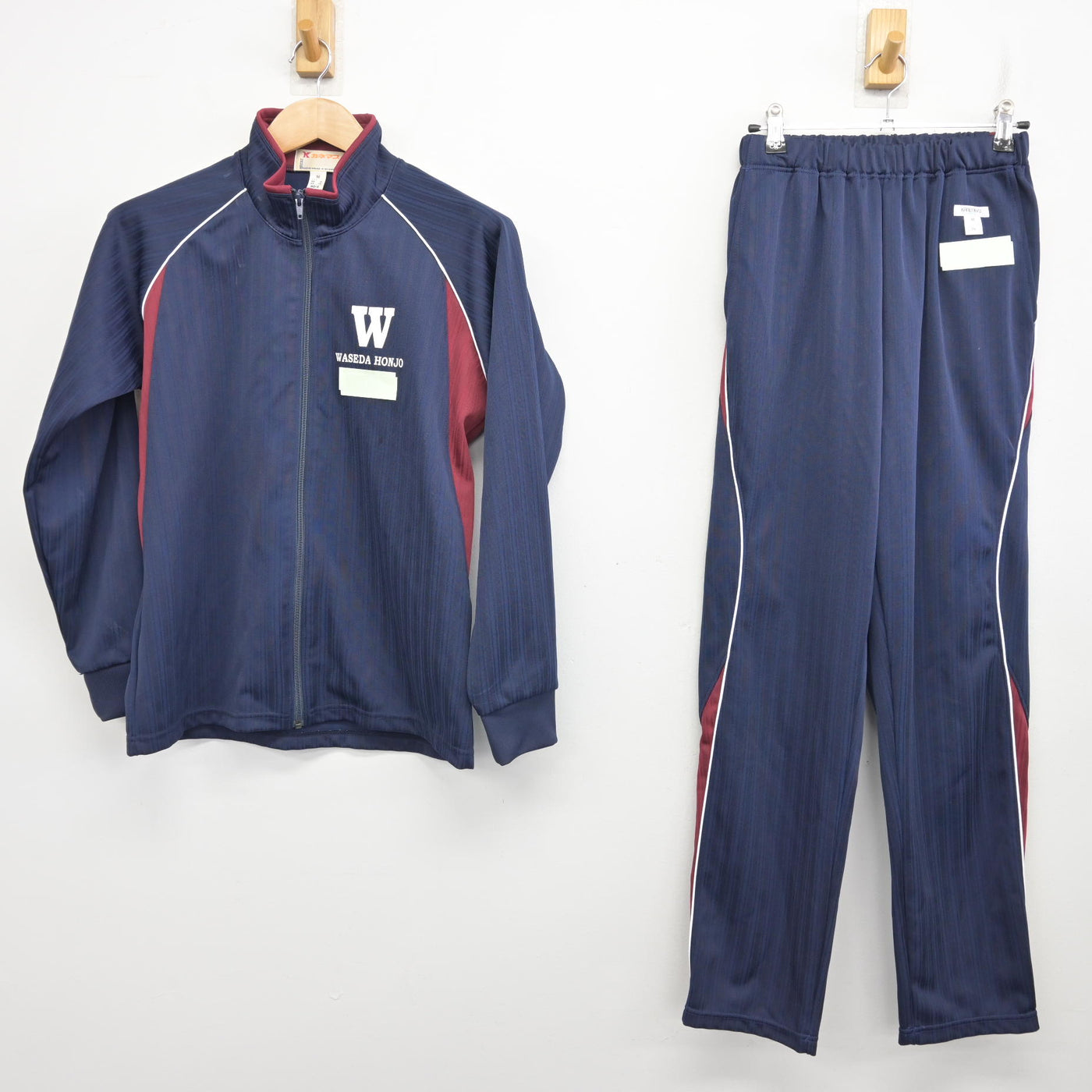 中古】埼玉県 早稲田大学本庄高等学院 女子制服 2点 (ジャージ