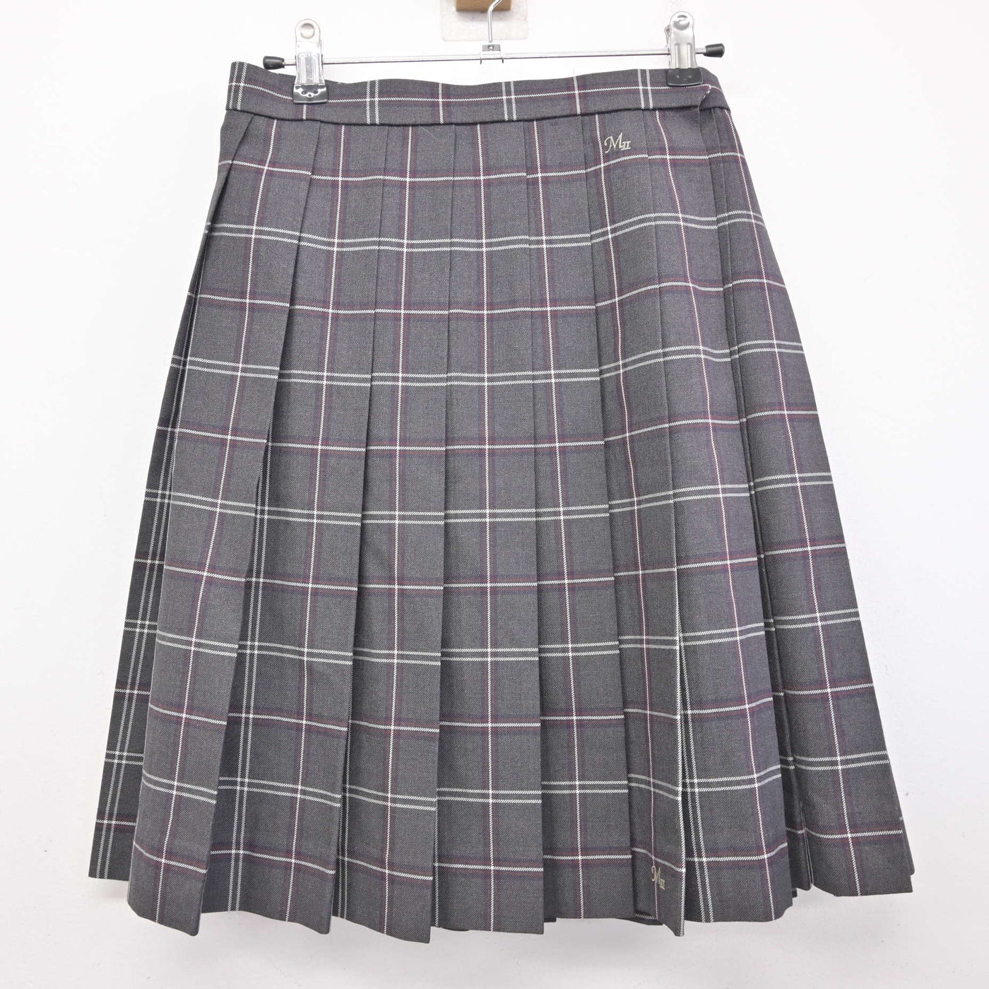 【中古】茨城県 水海道第二高等学校 女子制服 4点 (ブレザー・ニット・スカート) sf094176