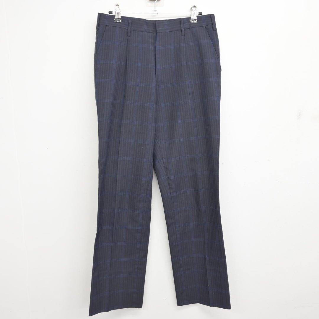 中古】北海道 北海道札幌北陵高等学校 男子制服 3点 (シャツ・ズボン 