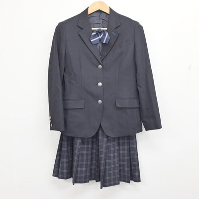 【中古】北海道 北海道札幌手稲高等学校 女子制服 4点 (ブレザー・スカート) sf094250