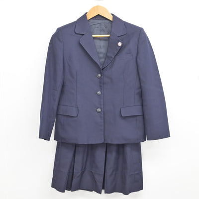 【中古】東京都 日比谷高等学校 女子制服 3点 (ブレザー・スカート) sf094269