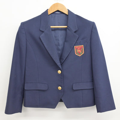 【中古】奈良県 五條西中学校 女子制服 2点 (ブレザー・スカート) sf094271