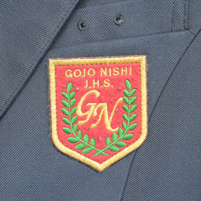 【中古】奈良県 五條西中学校 女子制服 2点 (ブレザー・スカート) sf094271