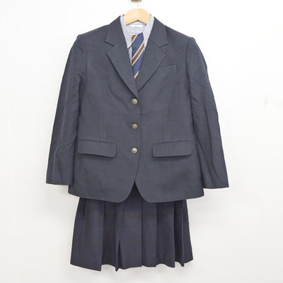 【中古】広島県 高陽東高等学校 女子制服 4点 (ブレザー・シャツ・スカート) sf094272