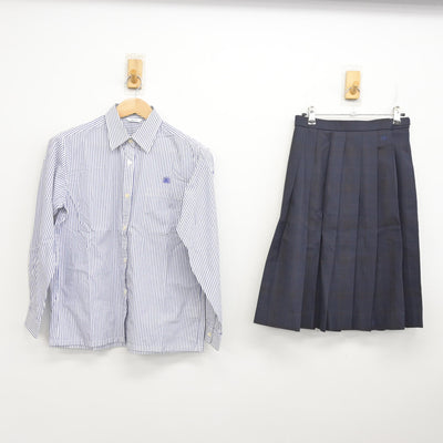 【中古】広島県 高陽東高等学校 女子制服 4点 (ブレザー・シャツ・スカート) sf094272