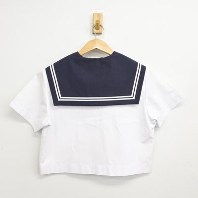 【中古】愛知県 八王子中学校 女子制服 2点 (セーラー服・スカート) sf094276