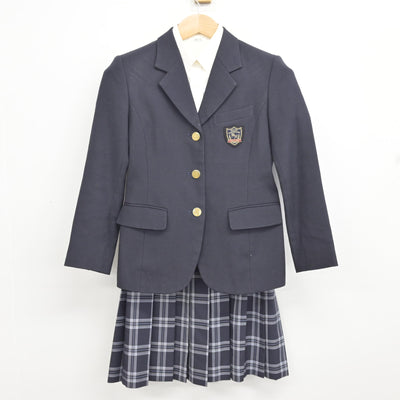 【中古】東京都 開智日本橋学園中学校 女子制服 3点 (ブレザー・シャツ・スカート) sf094280