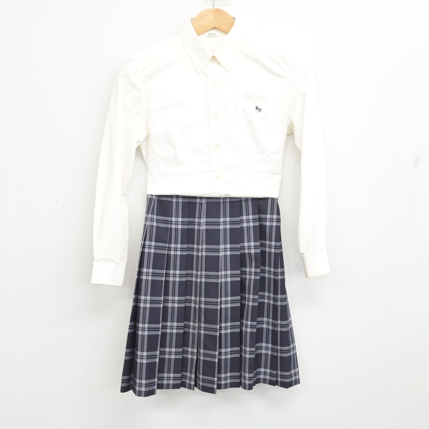 【中古】東京都 開智日本橋学園中学校 女子制服 3点 (ブレザー・シャツ・スカート) sf094280