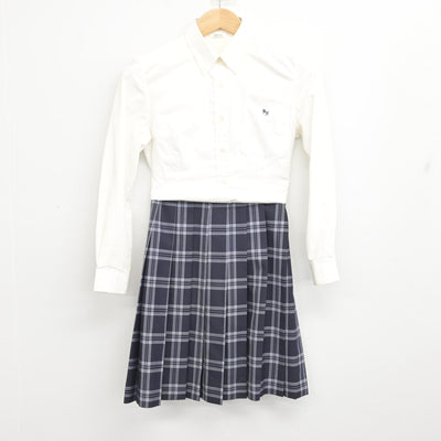 【中古】東京都 開智日本橋学園中学校 女子制服 3点 (ブレザー・シャツ・スカート) sf094280