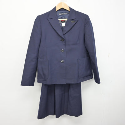 【中古】神奈川県 横浜商業高等学校 女子制服 3点 (ブレザー・ジャンパースカート・スカート) sf094407
