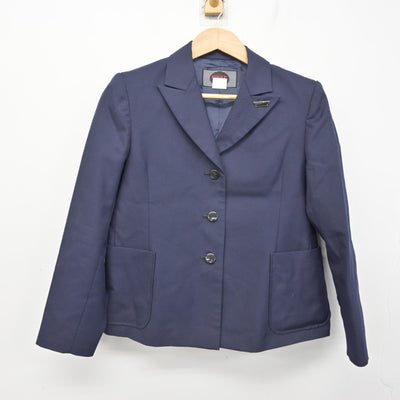 【中古】神奈川県 横浜商業高等学校 女子制服 3点 (ブレザー・ジャンパースカート・スカート) sf094407