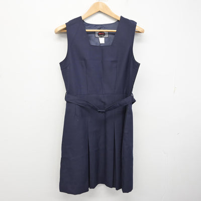 【中古】神奈川県 横浜商業高等学校 女子制服 3点 (ブレザー・ジャンパースカート・スカート) sf094407