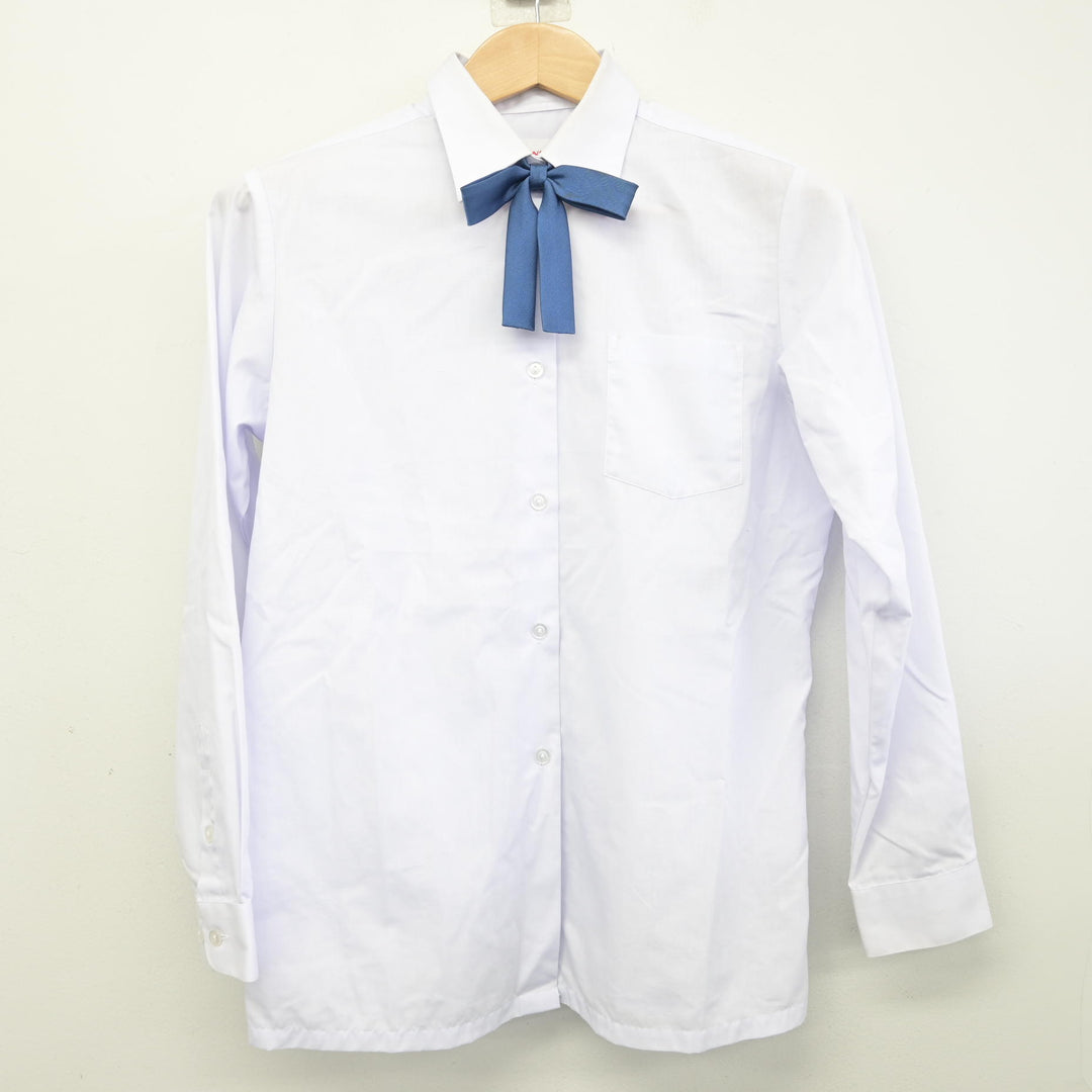 中古】千葉県 市川市立第七中学校 女子制服 5点 (ブレザー・ベスト