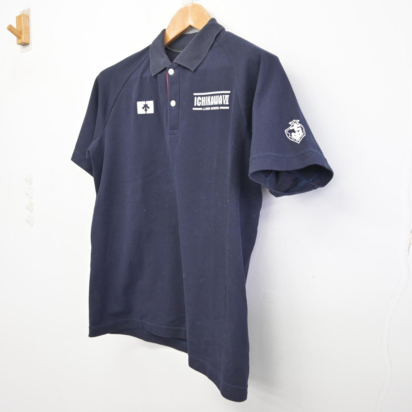 中古】千葉県 市川市立第七中学校 女子制服 3点 (シャツ・スカート