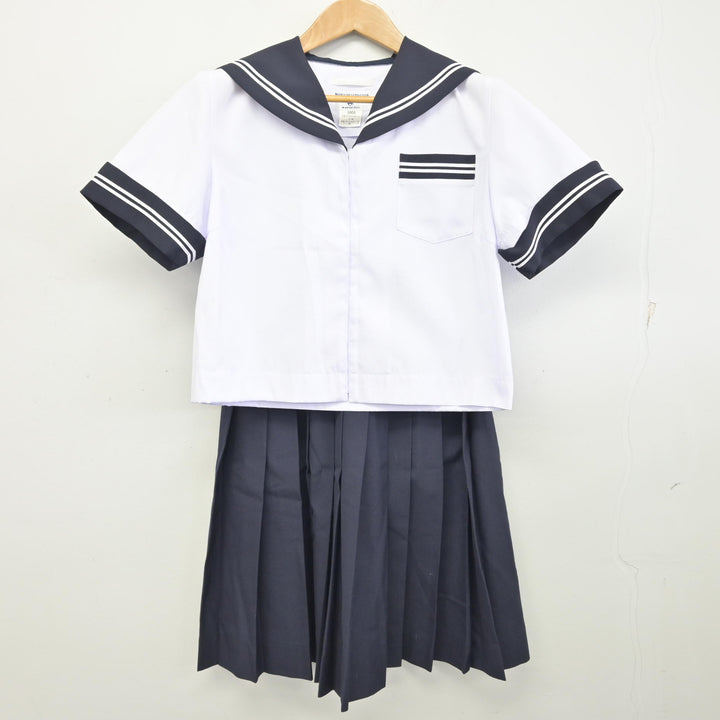 中古】青森県 藤崎中学校 女子制服 3点 (セーラー服・セーラー服