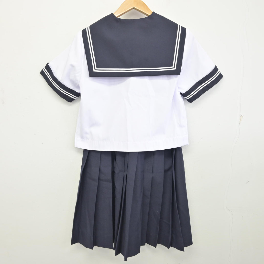 中古】青森県 藤崎中学校 女子制服 3点 (セーラー服・セーラー服
