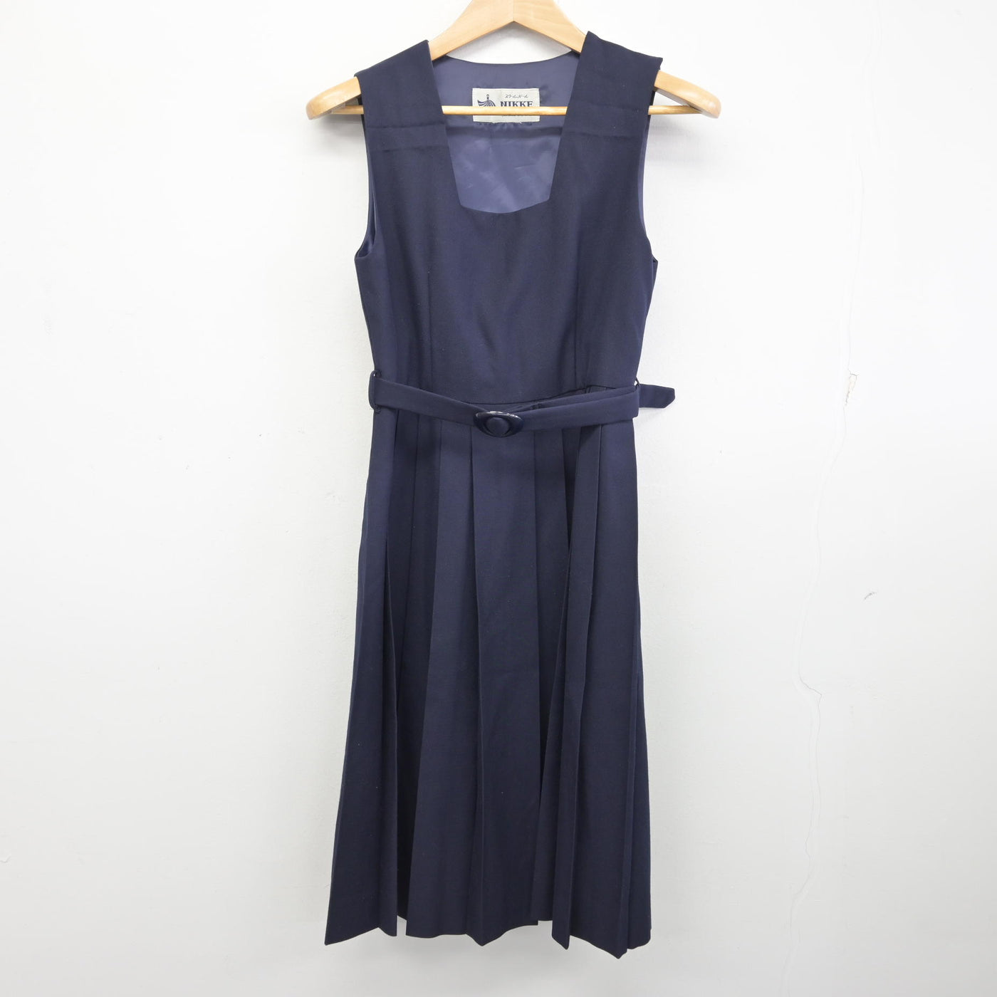 【中古】千葉県 市川市立第三中学校 女子制服 3点 (セーラー服・ジャンパースカート) sf094426