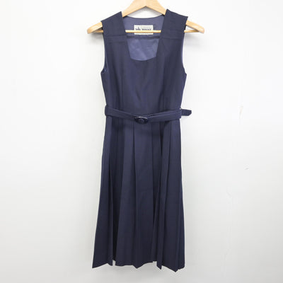 【中古】千葉県 市川市立第三中学校 女子制服 3点 (セーラー服・ジャンパースカート) sf094426