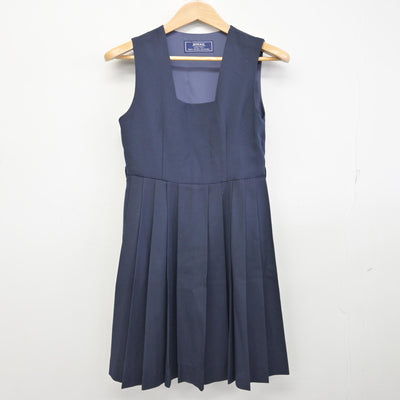 【中古】千葉県 市川市立第三中学校 女子制服 2点 (セーラー服・ジャンパースカート) sf094427