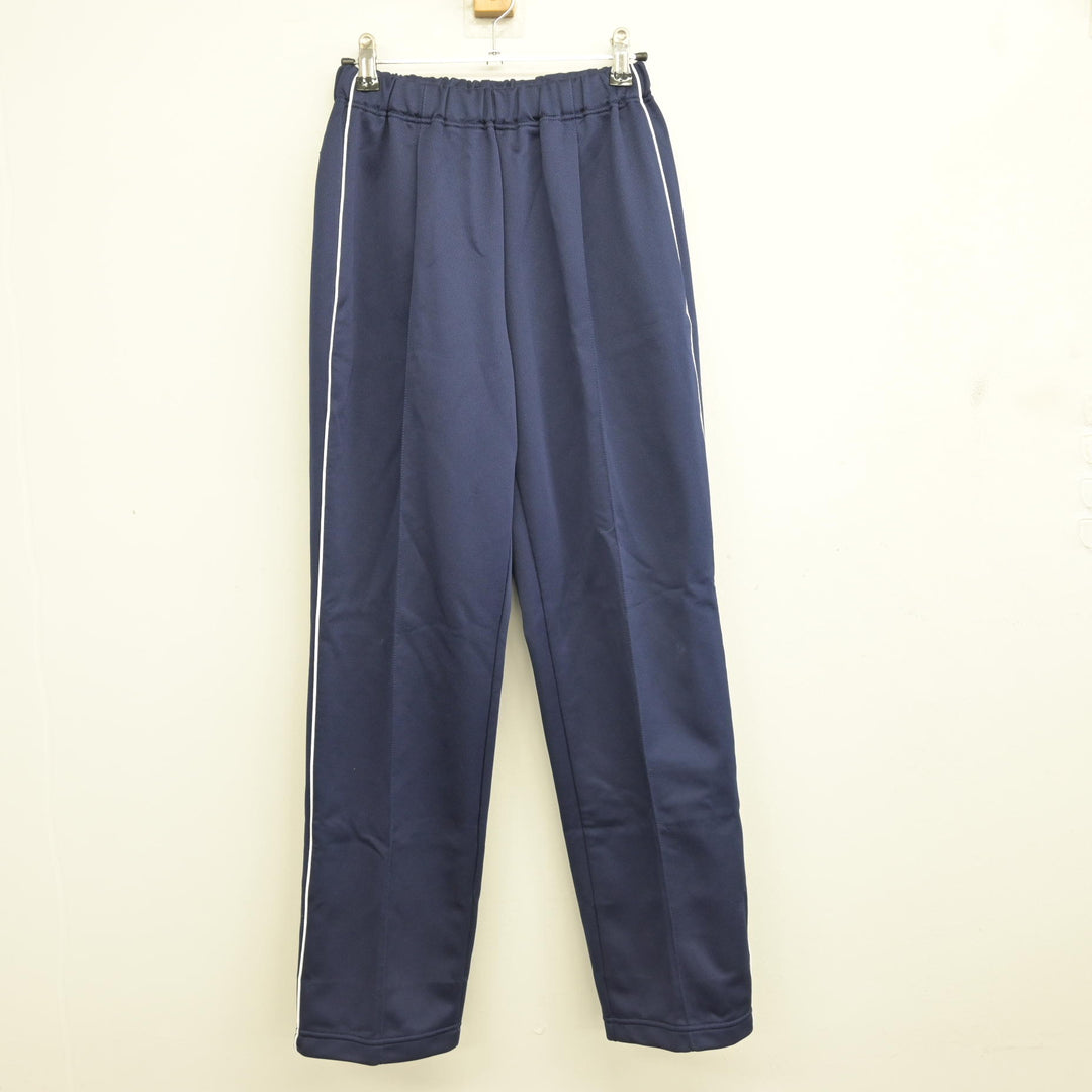 中古】秋田県 城南中学校 女子制服 2点 (ジャージ 上・ジャージ 下