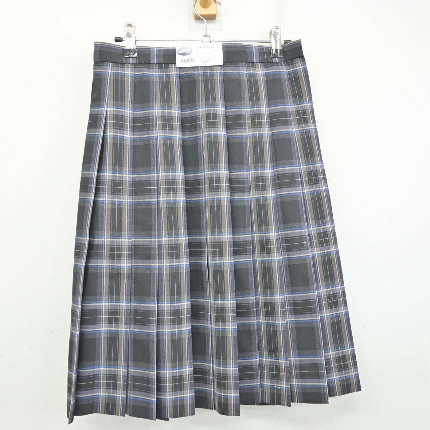 中古】大阪府 浪速高等学校 女子制服 3点 (ニットベスト・シャツ