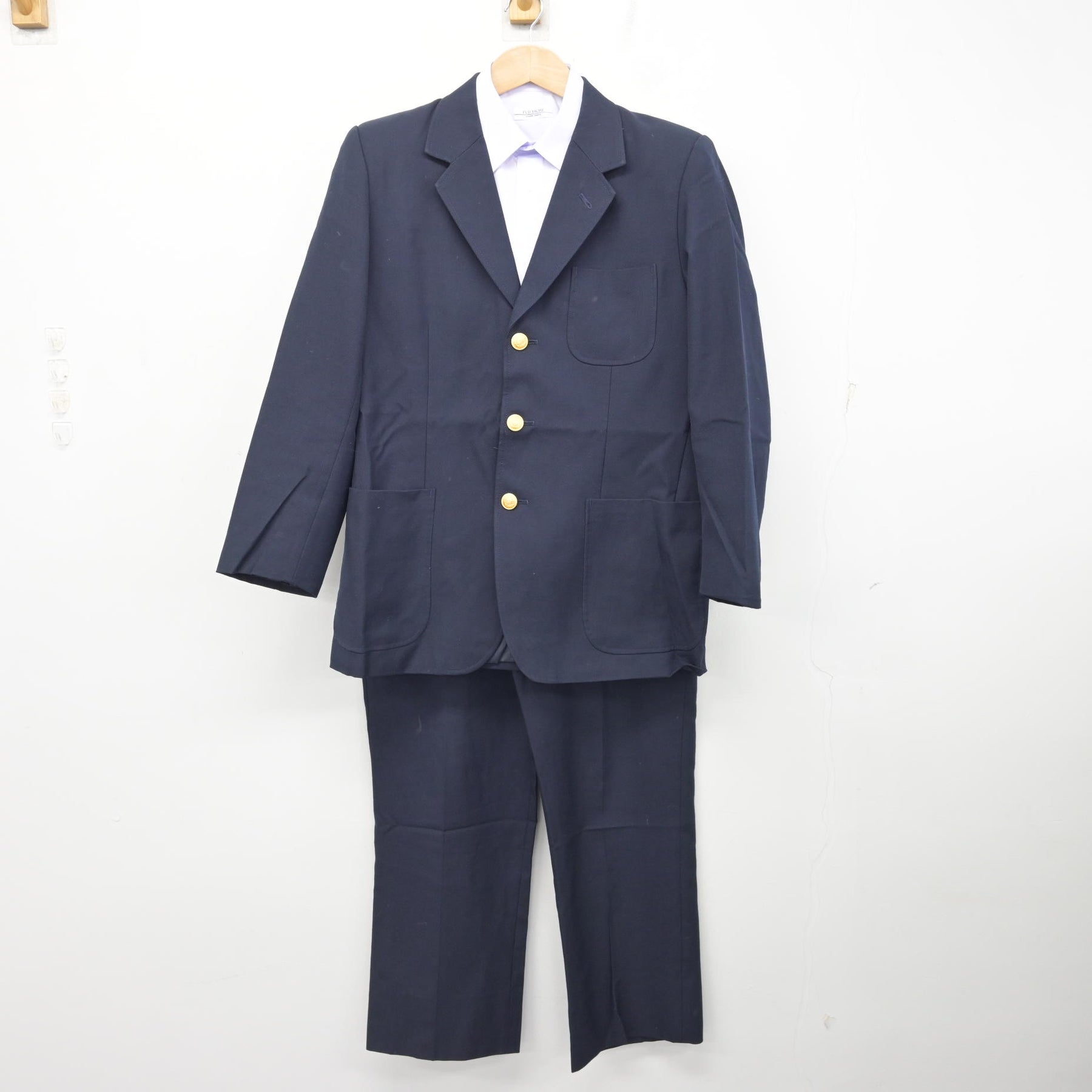 中古】埼玉県 特別支援学校さいたま桜高等学園 男子制服 3点 (ブレザー