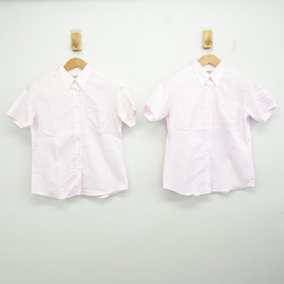 【中古】埼玉県 幸手桜高等学校 女子制服 2点 (シャツ) sf094814