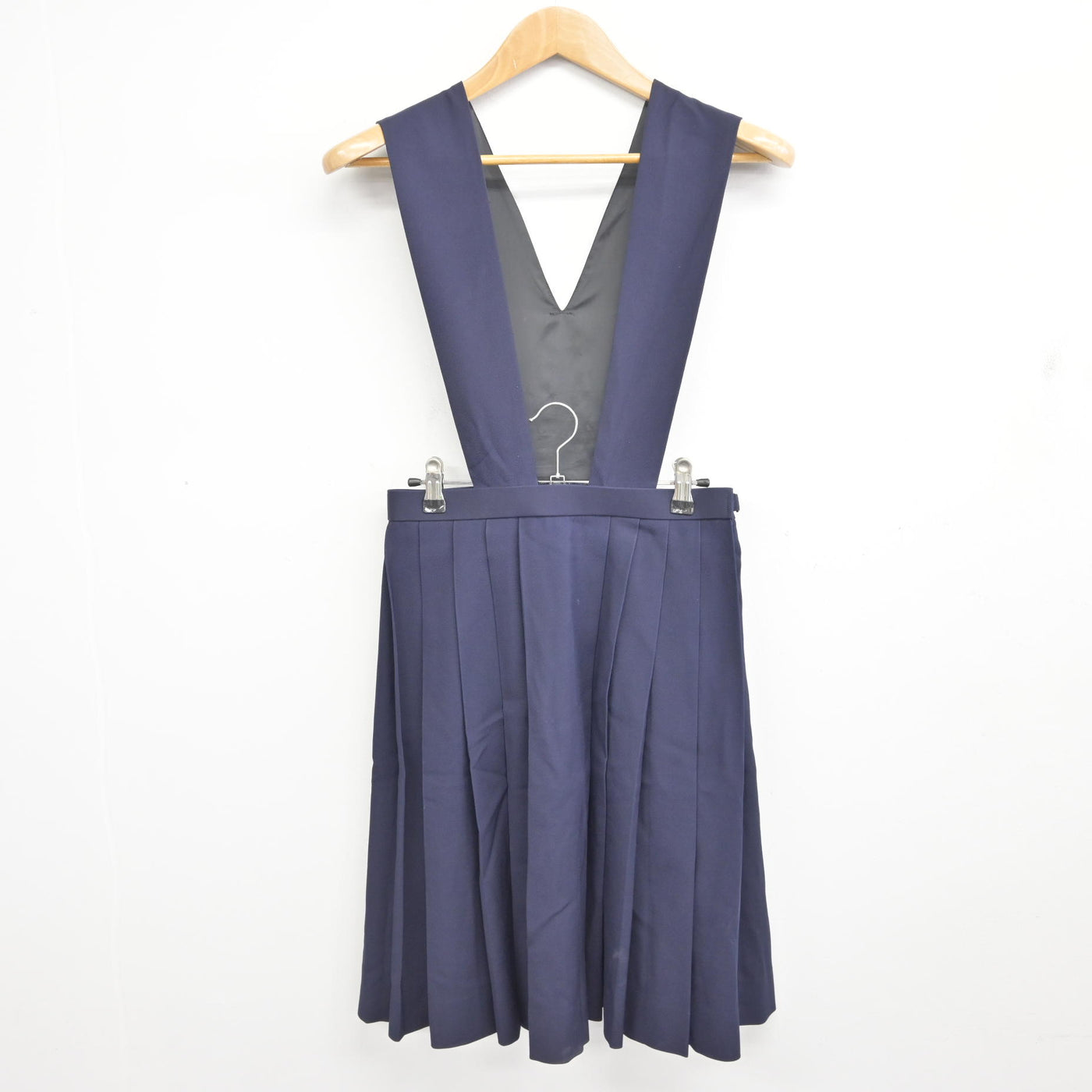 【中古】山梨県 甲府第一高等学校 女子制服 5点 (ブレザー・シャツ・ジャンパースカート) sf094833