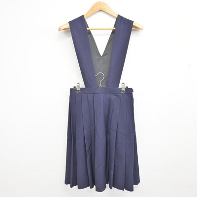 【中古】山梨県 甲府第一高等学校 女子制服 5点 (ブレザー・シャツ・ジャンパースカート) sf094833