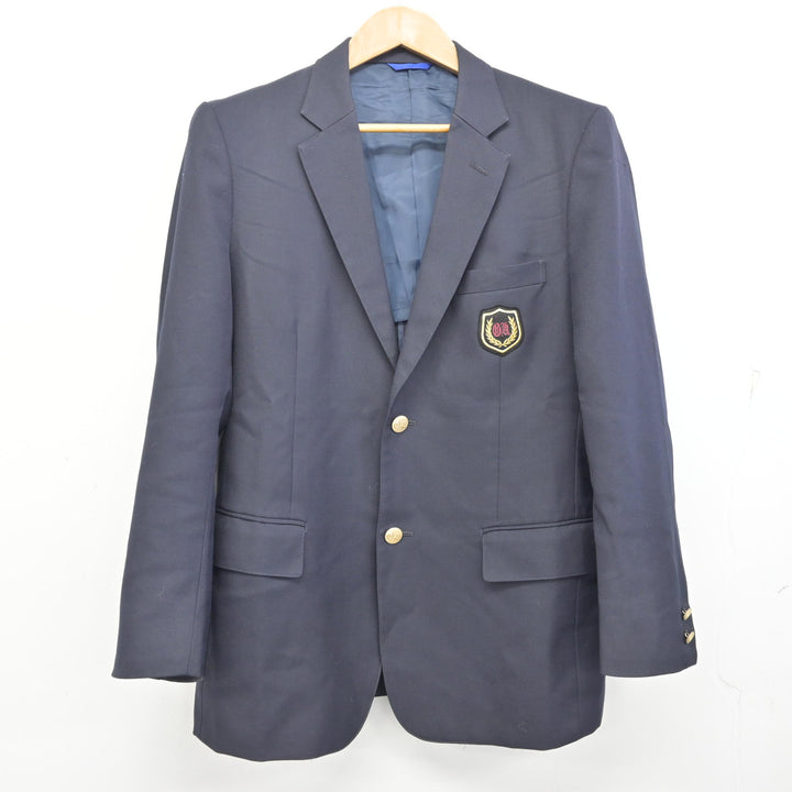 中古】岐阜県 岐阜東高等学校 男子制服 3点 (ブレザー・ズボン