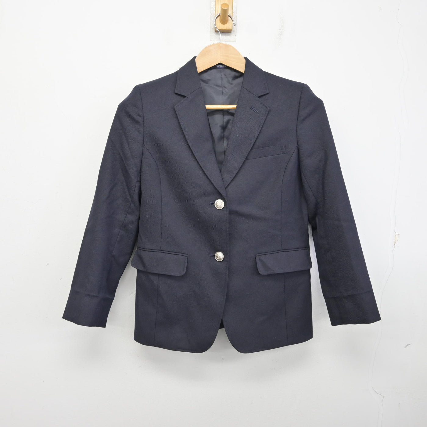 【中古】東京都 北町中学校 女子制服 4点 (ブレザー・シャツ・スカート) sf094906