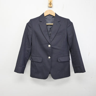 【中古】東京都 北町中学校 女子制服 4点 (ブレザー・シャツ・スカート) sf094906